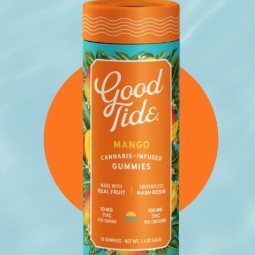 Good Tide - Live Rosin Gummies - Mango Indica